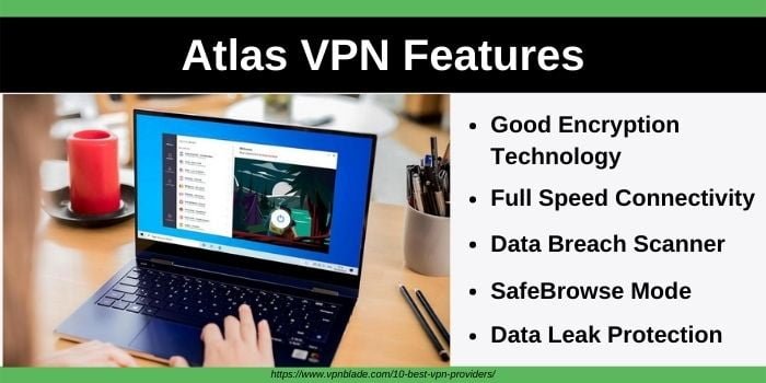 Atlas VPN Features