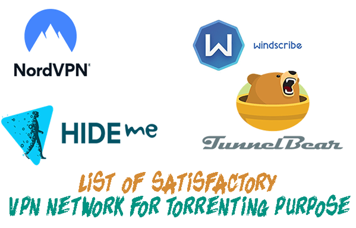 VPN Network for torrenting purpose