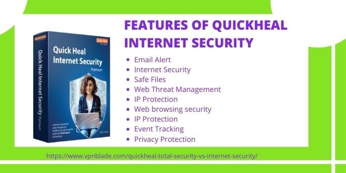 QuickHeal Total Security VS Internet Security- QuickHeal Internet Security Features