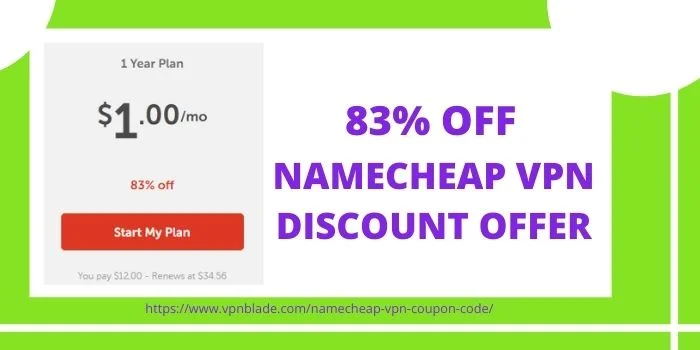 Namecheap VPN Coupon