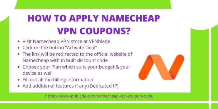 Namecheap VPN Promo Code