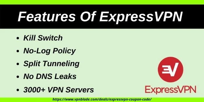 Features Of ExpressVPN