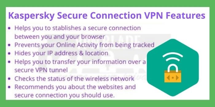 Kaspersky Secure Connection VPN Features