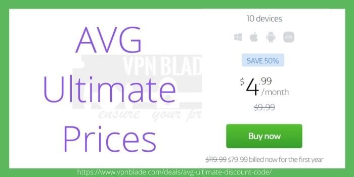 AVG Ultimate Prices