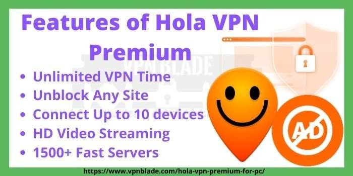 Hola VPN Premium Features