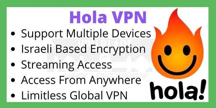 Hola VPN Features