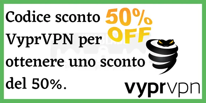 Codice sconto VyprVPN