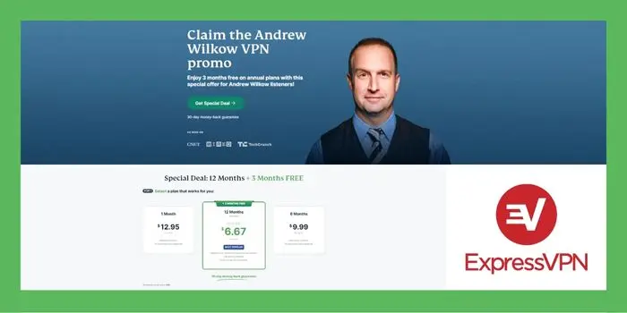 Andrew Wilkow ExpressVPN Deals