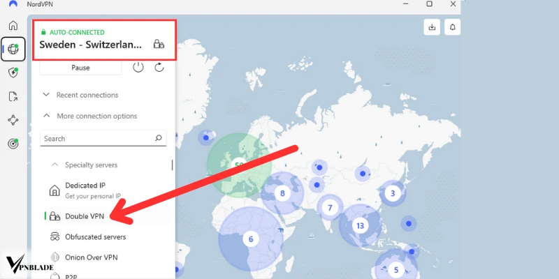 Double VPN Feature