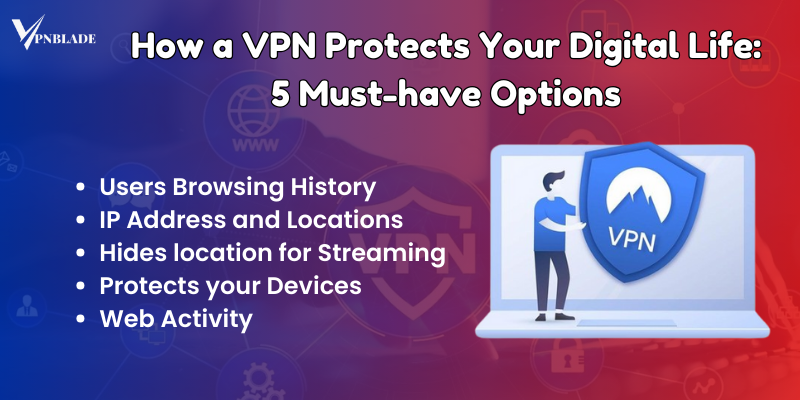 How a vpn protects your digital life - 5 things you should consider