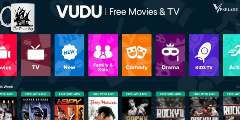 VUDU is PirateBay alternative